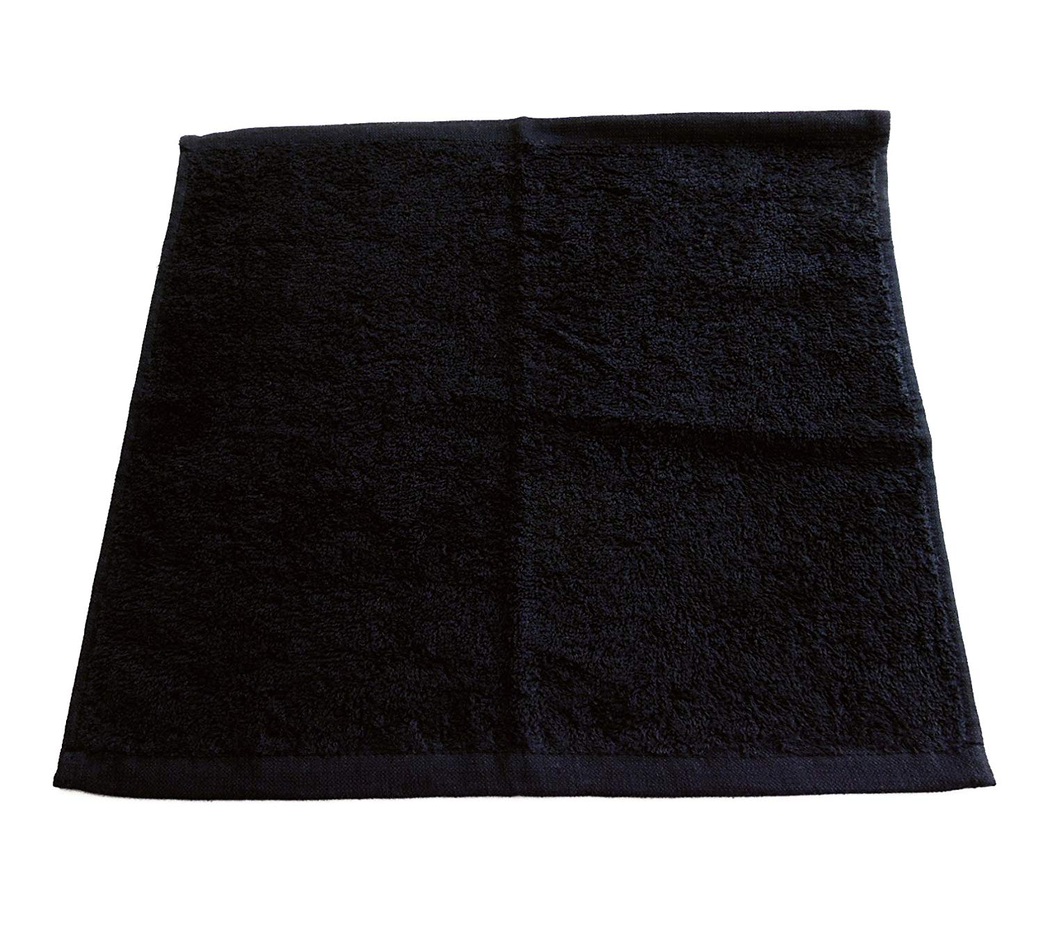 おしぼり ハンドタオル（黒) ブラック 120匁 60枚セット